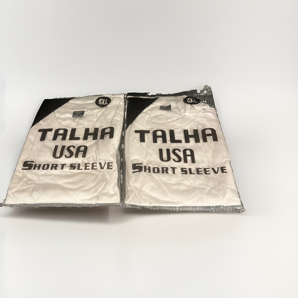 Talha USA Short Sleeve Size 6X Crew Neck T Shirt